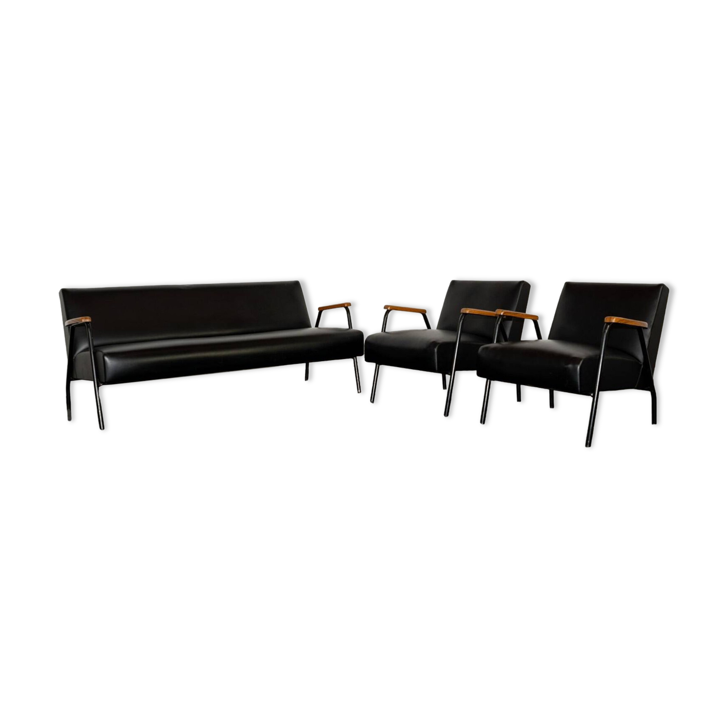 Ensemble de Salon Rio par Pierre Guariche pour Meurop, 1960
