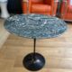 Side table/guéridon Tulipe - Knoll - Verde Alpi marble