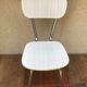 Former formica white kitchen chair