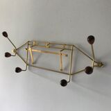 Wall-mounted coat rack