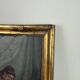 19th century French school: oil on panel "the drawing lesson" circa 1860