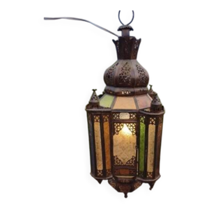 Suspension lanterne Afrique - couleurs