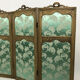 Screen 4 panels sculpe style Louis XVI era wooden 19th century