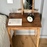 Small renovated wooden table