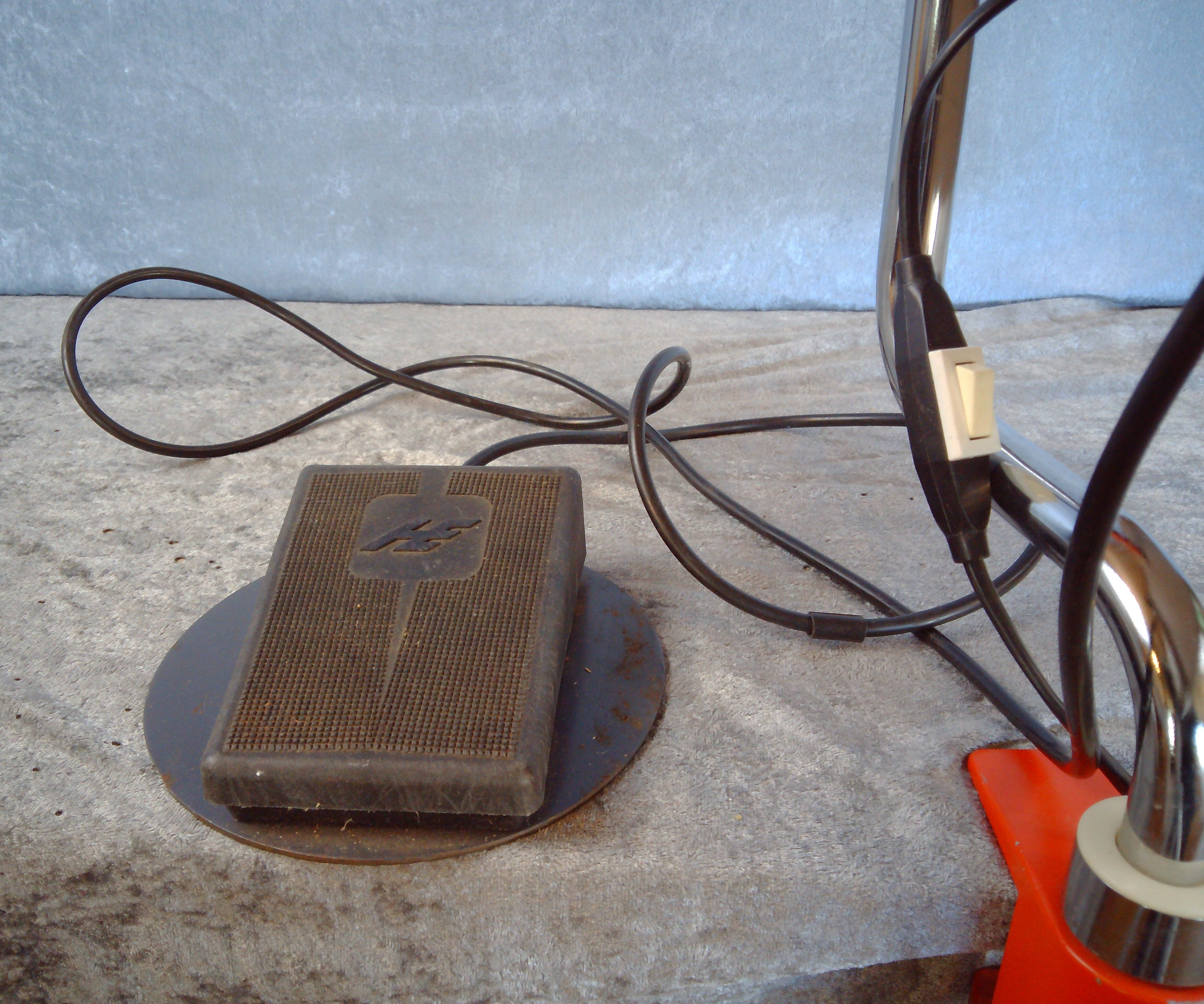 Architect lamp with tablett, Falkenberg Belysning, Sweden. 1960/70's