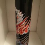 Multi-layer blown glass roller vase