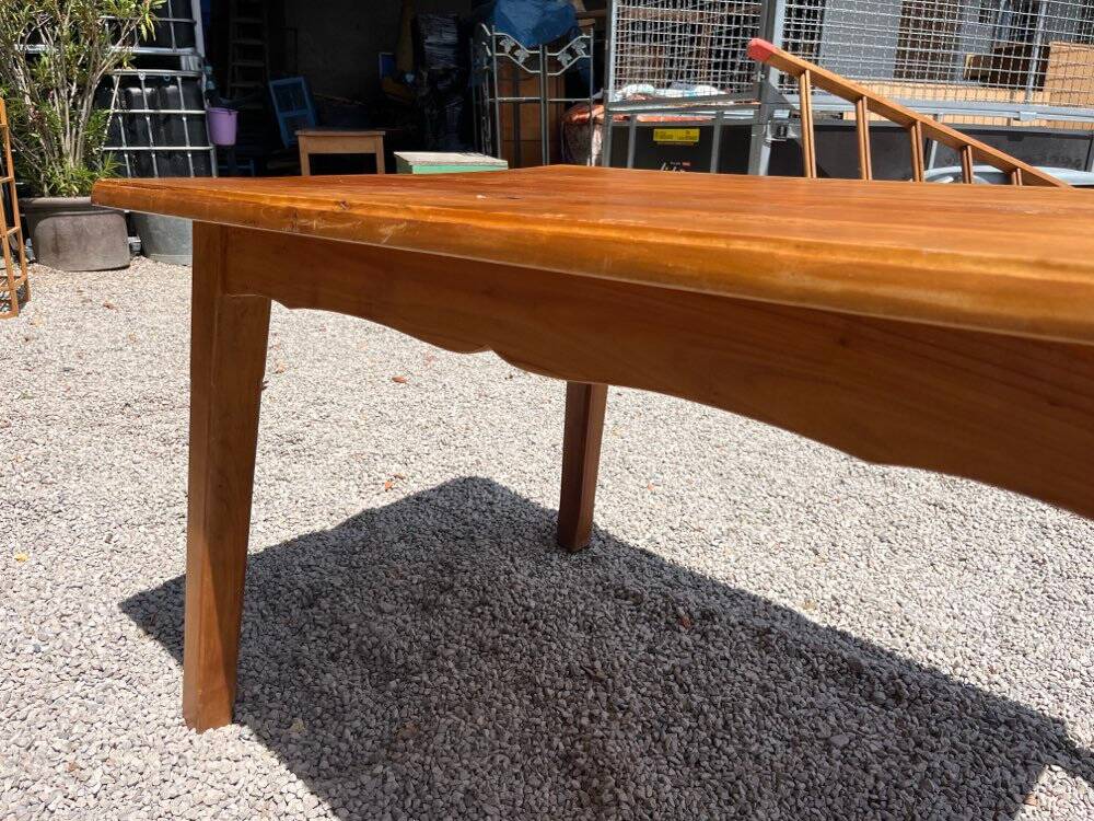 Solid wood kitchen table