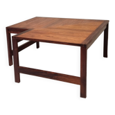 Table Basse d'Angle - Ole Knudsen & Torben Lind pour France & Son - Palissandre - Ca 1960