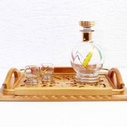 Plateau vintage en bois