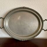 Large pewter tray
