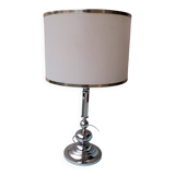 Chrome metal lamp