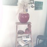 Stepladder in rough wood