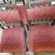Series of 6 reupholstered Renaissance style chairs