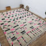 Azilal Berber rug in handmade wool 326 X 250 CM