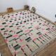 Azilal Berber rug in handmade wool 326 X 250 CM