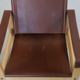 Vintage Lounge Set Leather Escriba Brazil