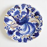 Hubert bequet blue bird plate