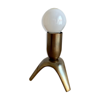 Brass tripod lamp 1960s