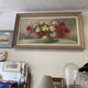 Painting vintage pink flowers