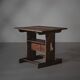 Antique workshop table - Savoyard folk art, circa 1900