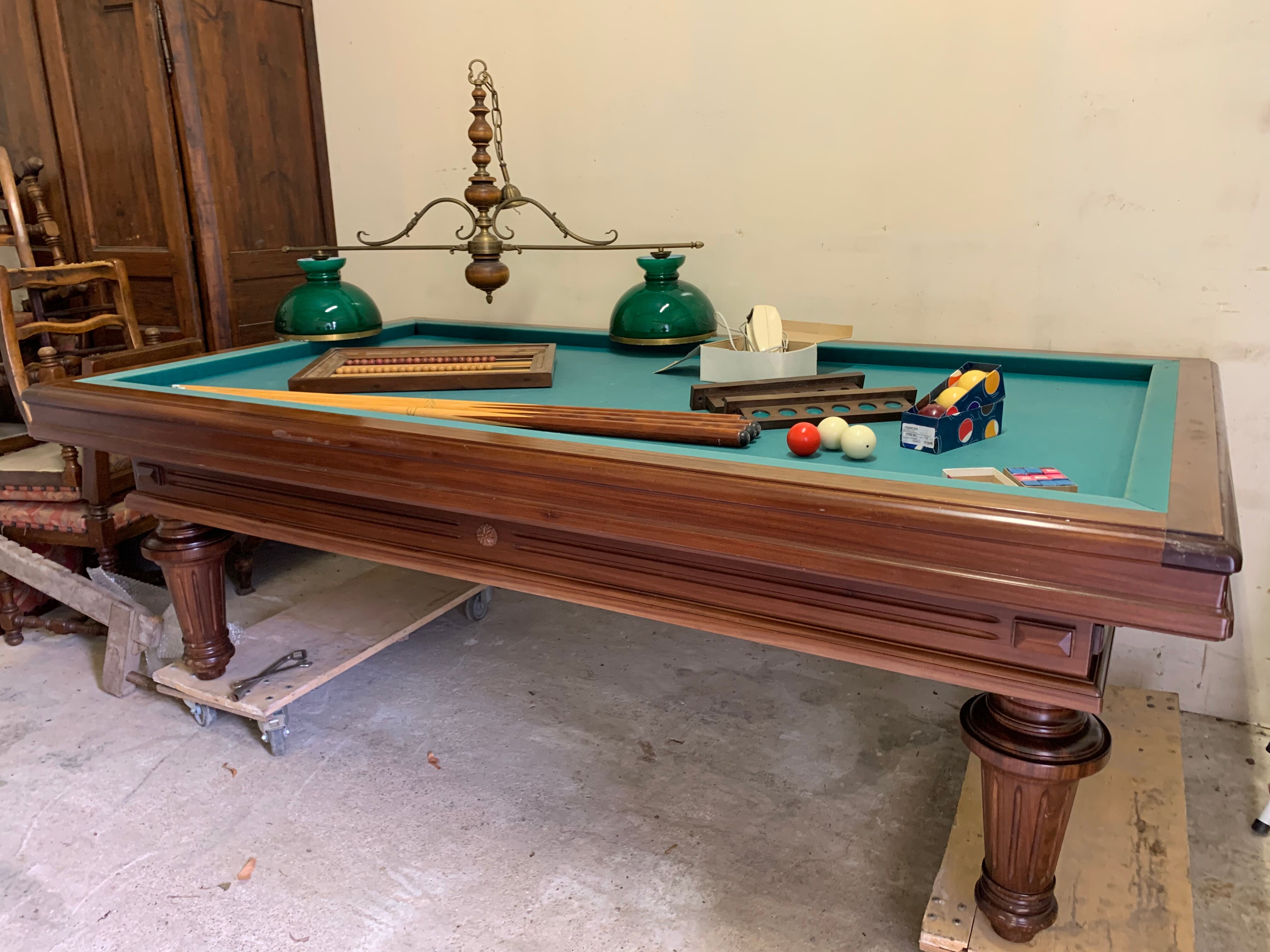 French Billard Full Chevillotte
