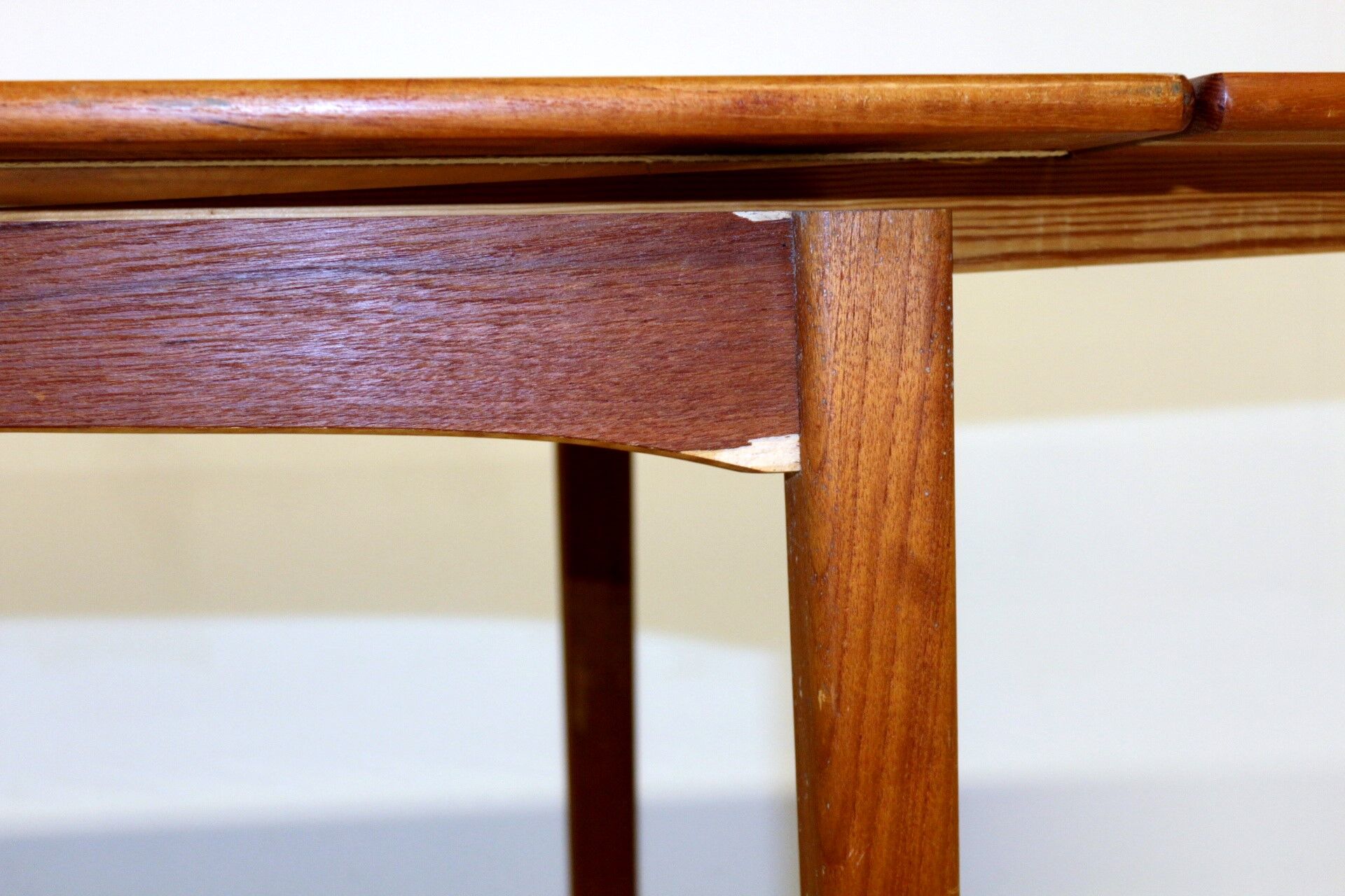 Teak "wallet" dining table, Sweden, 1960