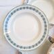Orange and blue deep plates HBCM and St Amand