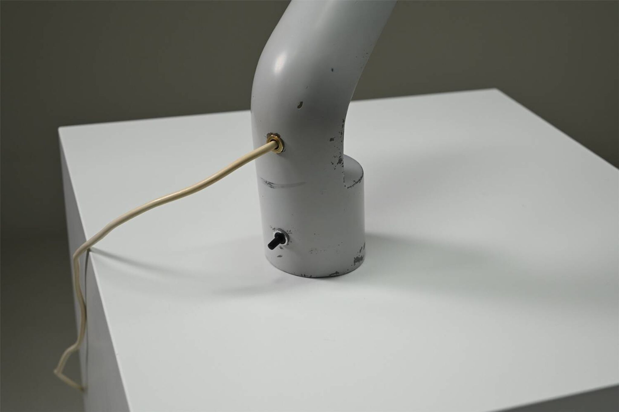 Pugno table lamp by Richard Carruthers for Fontana Arte, 1970s Italy.