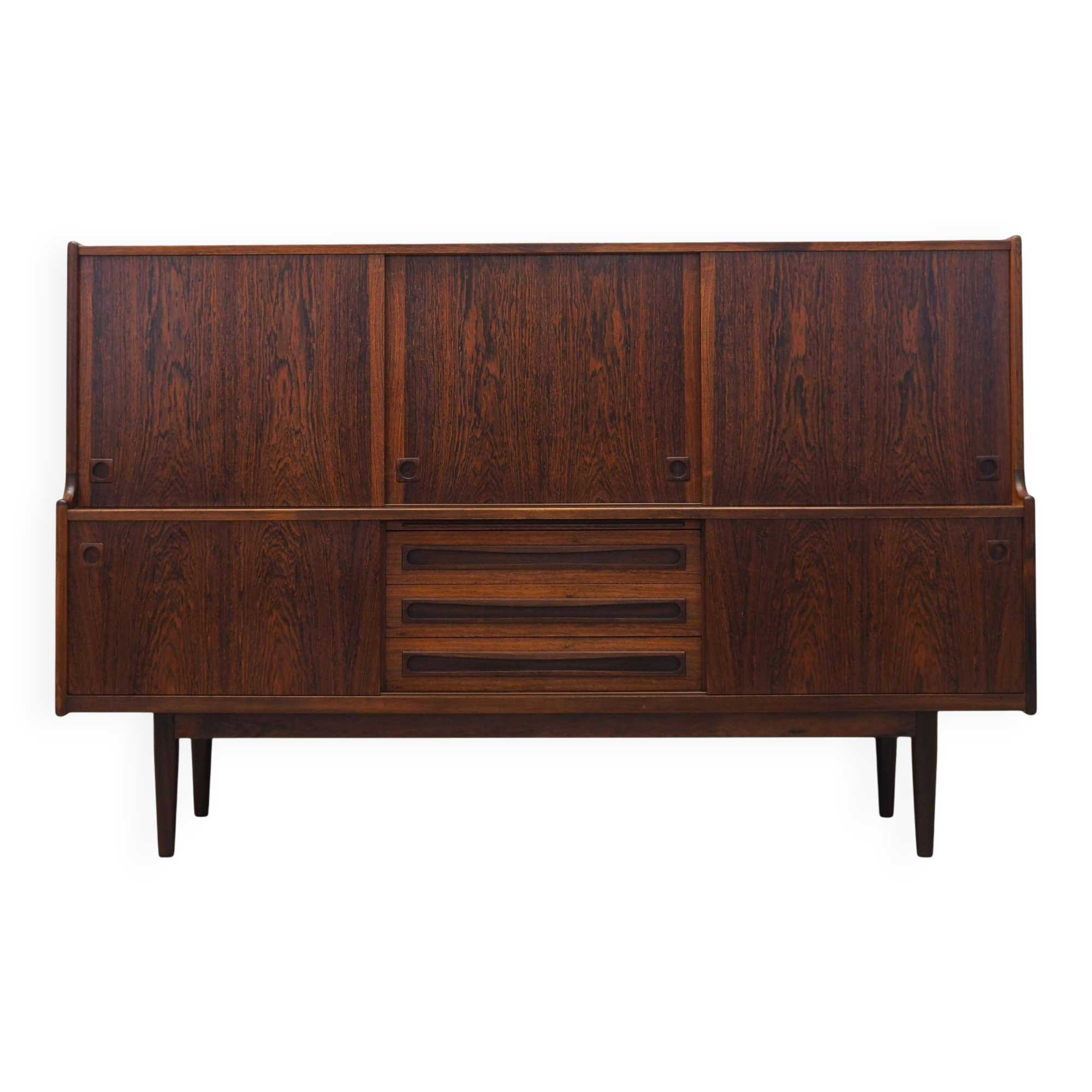 Rosewood highboard, Danish design, 1960s, designer: Johannes Andersen, manu