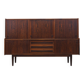 Rosewood highboard, Danish design, 1960s, designer: Johannes Andersen, manu
