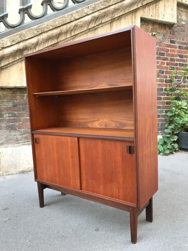 Scandinavian bookcase in teak around 1960