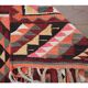 1970s Vintage Turkish Hand-Knotted Wool Cotton Red Runner Rug 93x324