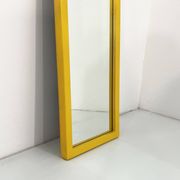 Miroir jaune par Anna Castelli Ferrieri pour Kartell 1980