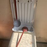 Shady enamel door