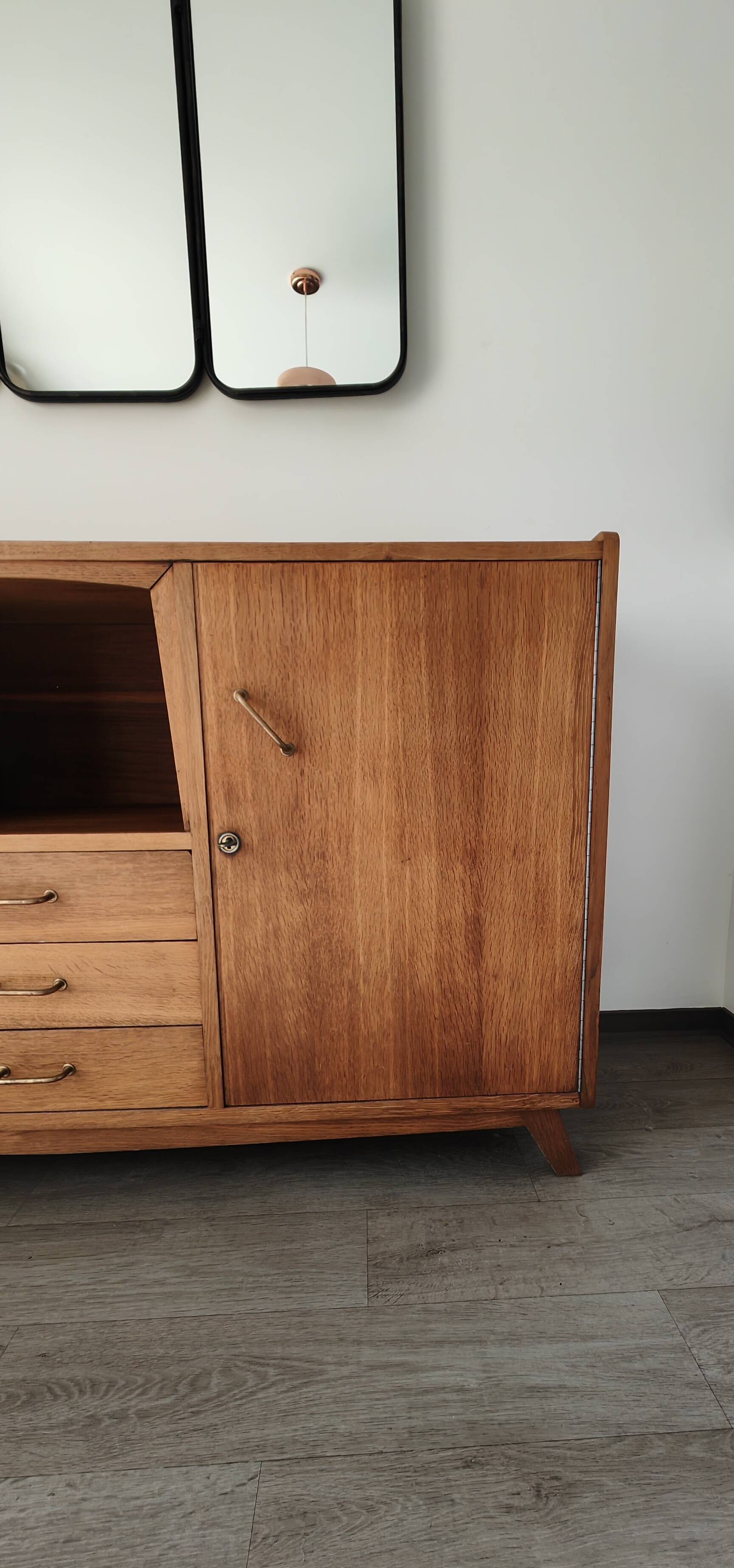 Vintage oak sideboard