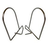 Pair of metal bookends
