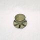 Stoneware cup and saucer