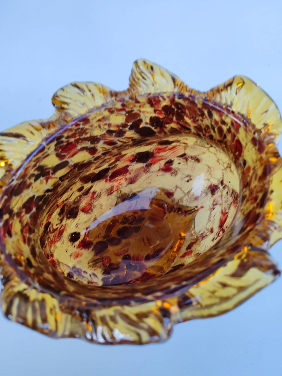 Murano glass bowl, 1960s/70s.