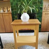 Art Deco pedestal table revamped