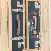 Lot de deux valises, années 50