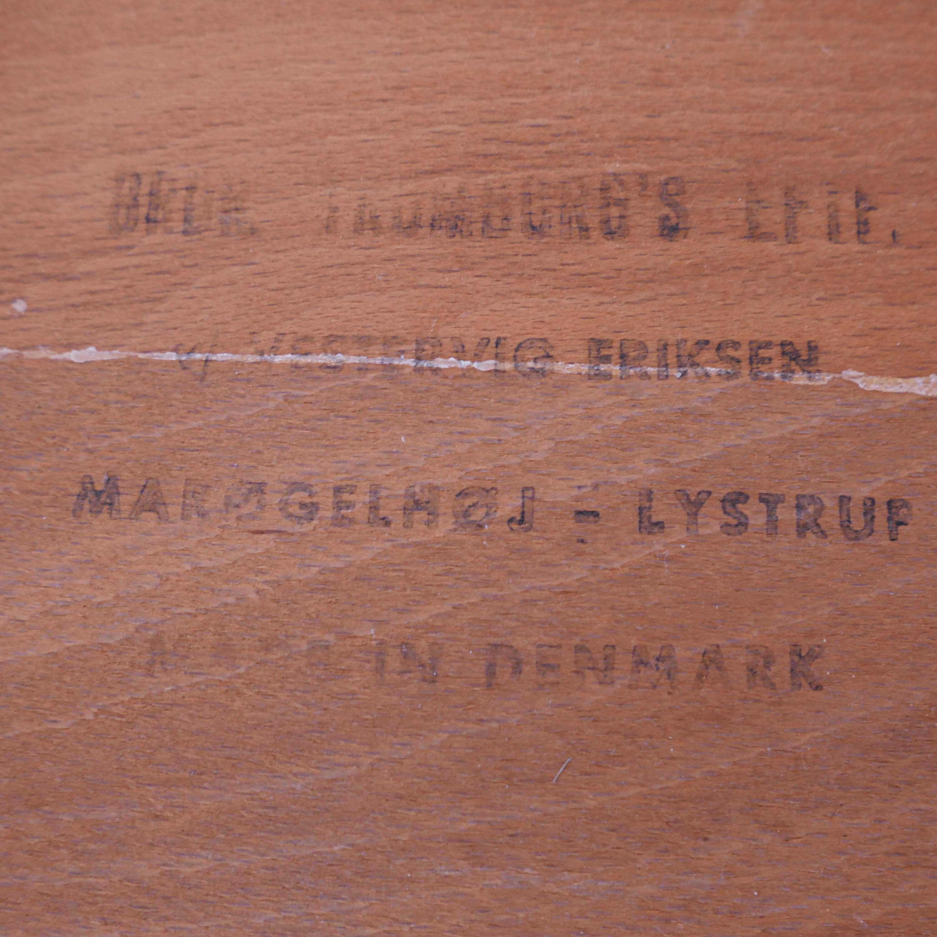 Pair of denmark chairs scandinavian design 1960s vintage 70s 1970s