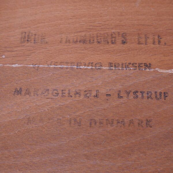 Paire de chaises Danmark design scandinave 1960 vintage des années 70 1970