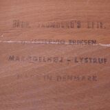 Pair of denmark chairs scandinavian design 1960s vintage 70s 1970s