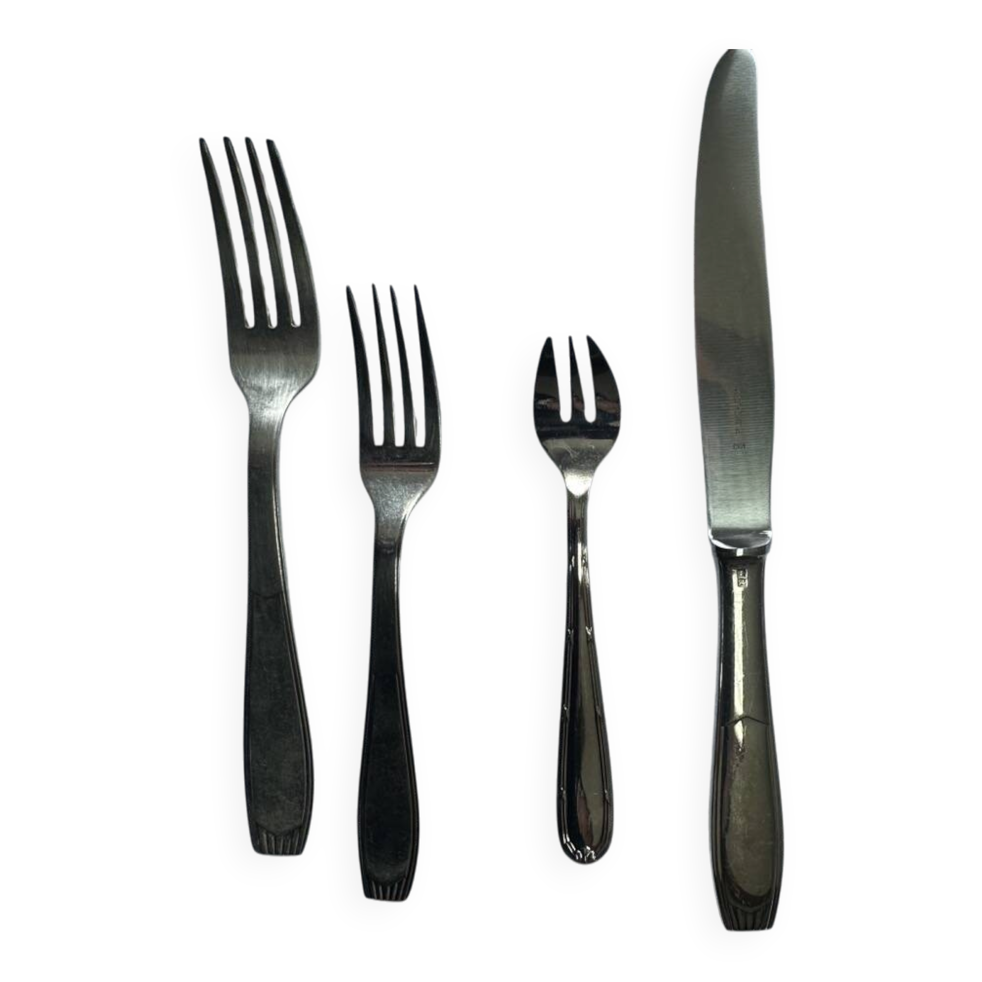 Table service 16 pieces – 4 people – Christofle / Alfénide – 1970s