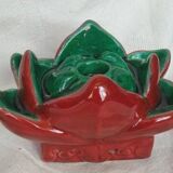 Pair of ceramic candle holders