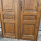 6 solid oak partition doors, 277cm in height (exceptional model)