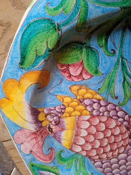 Paolo Marioni Large ceramic dish 50cm