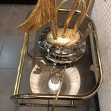 Golden side table