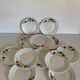 12 dessert plates Digoin Sarreguemines " beausoleil "