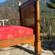 19th Century Empire Period Solid Walnut Daybed